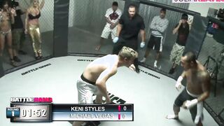 Incredible african fucking after winning the cage fight
