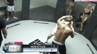 Incredible african fucking after winning the cage fight