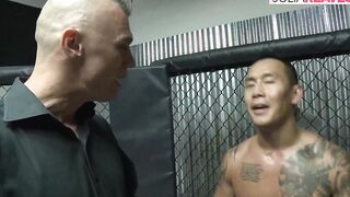 Incredible african fucking after winning the cage fight