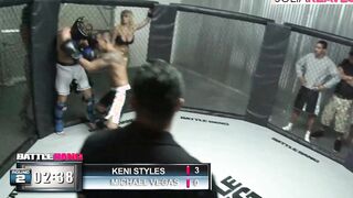 Incredible african fucking after winning the cage fight