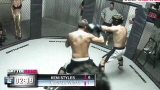 Incredible african fucking after winning the cage fight