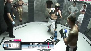 Incredible african fucking after winning the cage fight