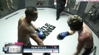 Incredible african fucking after winning the cage fight