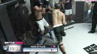 Incredible african fucking after winning the cage fight