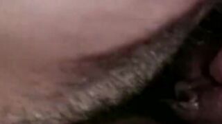 Incredible Sexy slim white hoe wearing sunglasses spreads her legs for a huge penis