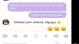 Sexting with Janice on Facebook Messenger