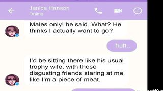 Sexting with Janice on Facebook Messenger