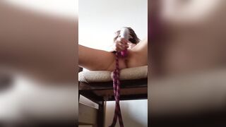 incredible sexy Beauty chick with ROPE