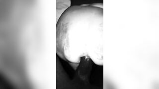 Greedy Old Lady question: Why does big black dick Stepson love fucking my long booty so much?