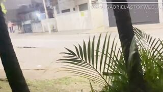 Bj on the street - Follow on Instagram @gabrielastokweel - Schedule your schedule with me by whats 11981622622 - (Full videos on RED)