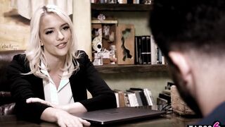 Blonde matchmaker milf Kenna James wanted her newest client for herself