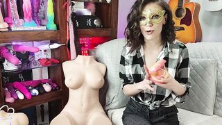 Sarah Sue Unboxing PinkPunch Sunset Mushroom Dildo