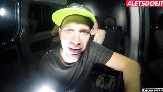 BumsBus - Natalie hot Huge Butt German Hottie Hardcore Interracial Snatch Boned Into The Backseat - LETSDOEIT