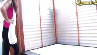 Operacionlimpieza - Juanita Gomez Beauty Hispanic Colombiana Teenie Gets Her Tight Snatch Nailed Rough - MAMACITAZ
