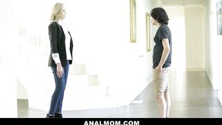 Business cougar Makes Booty Fucking Deal With Son's Bully