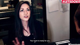 HornyHostel - Silvia Dellai Goddess Czech 19 Yo Hardcore Cunt Plowed With Muscular Stranger - LETSDOEIT