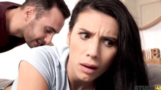 STUCK4K Filthy bro took advantage of the perfect babes situation