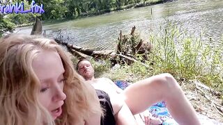 Down By The River. Outdoors Public Sex