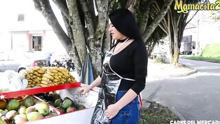 CarneDelMercado - Maria Del Rosario Hottie Hispanic Colombiana Hardcore Twat Fucked With Stranger