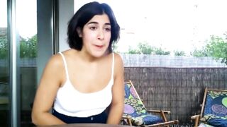 Hottie surveys with Eve. "What kind of twat do you like better?"