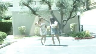 Eva Angelina Hottie MILF glasses banged threeway with Rachel Starr