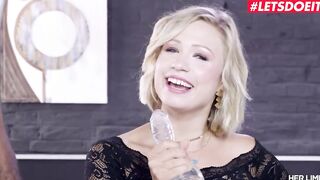 HerLimit - Gabi Gold Blonde German Eighteen Insane Booty Banged! With Monster big black dick - LETSDOEIT