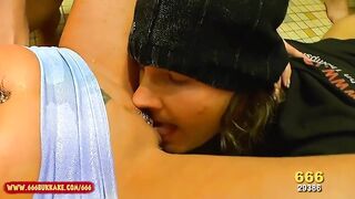 Brunettes Covered inside Piss Liking it and Wanting More!