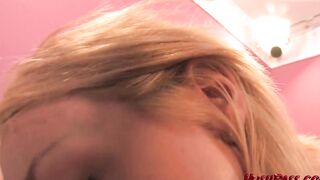 Bae blonde Lexi takes on the Monster Whitezilla Dick