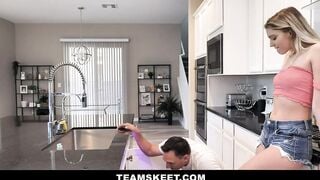 Voluptuous 19 Yo Kenna James Uses Her Neighbors For A Cummed