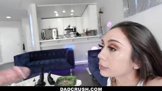 "Satisfy, stepdaddy, screwed me!"