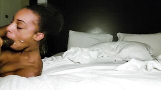 Fucked her vagina and busted three times!!!