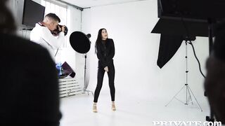 HOMEMADE com - Pierced Blue Eyed Dark Haired Shay London Fucks Her Photographer