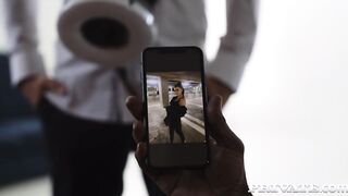 HOMEMADE com - Pierced Blue Eyed Dark Haired Shay London Fucks Her Photographer