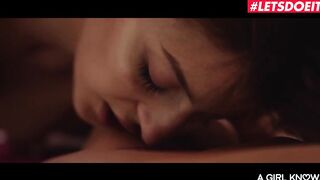 AGirlKnows - Gina Gerson & Caomei Bala Bombshell Russian Hot Extreme Dyke Sex With Her Gf - LETSDOEIT