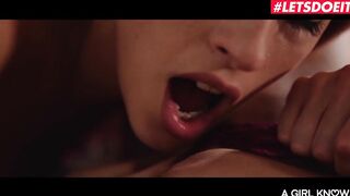 AGirlKnows - Gina Gerson & Caomei Bala Bombshell Russian Hot Extreme Dyke Sex With Her Gf - LETSDOEIT