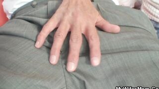Dude fucks his mature mother-into-law inside her mature hole