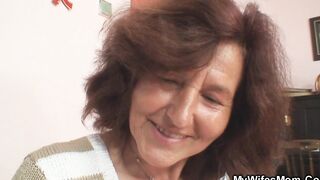 Dude fucks his mature mother-into-law inside her mature hole