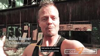 Deutsche Pornstar Doreen opened her tight cunt for public banged! Wolf Wagner Originals