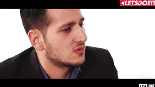 XXXShades - Clea Gaultier Hot French chick Hardcore Twat Banged! With Lusty Dude - LETSDOEIT