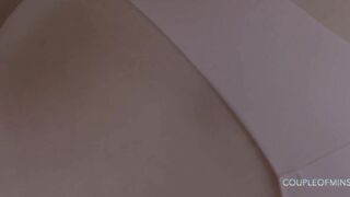 4k fucking vulgar chinese tinder date on the edge of the bed with belly jizzed