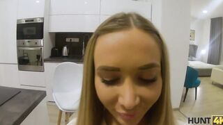 HUNT4K Hunter loue un appartement avec une condition intime pour fille