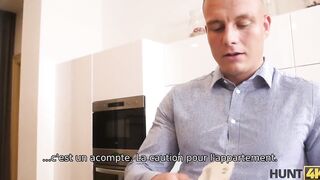 HUNT4K Hunter loue un appartement avec une condition intime pour fille