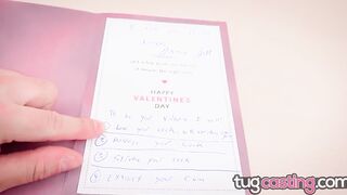 Tugcasting - Blonde 19 Yo Jamie Jett Massage Penis Into 69er On Valentines Day