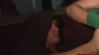 Incredible blonde Coed Jackie, gets some College Party Penis
