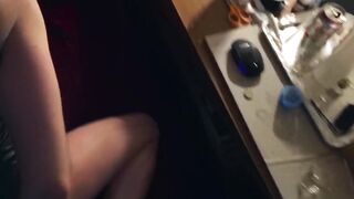 I suck a bro dick into club outdoors bathroom and got my booty boned at home