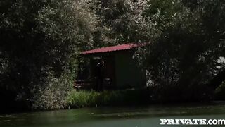 HOMEMADE com - Soak Snatch Coco Kiss Gets A Cock After Masturbating Public!