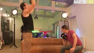 LaCochonne - Curby French cougar Hardcore Cunt Banged With 2 Freaky Men