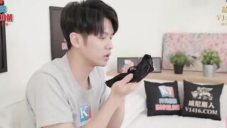 Caught my sexy oriental Teenie and filled her vagina with cum - chinese 19 Yo Amateur