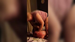 I have total control. Legs up spanking and ass plug