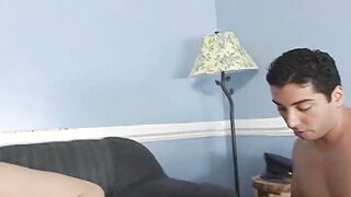 18 Year Old bimbos share 1 cock!